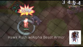 [iRO Chaos] Auto Attack Crit Wind Hawk w/Alpha Beast Armor