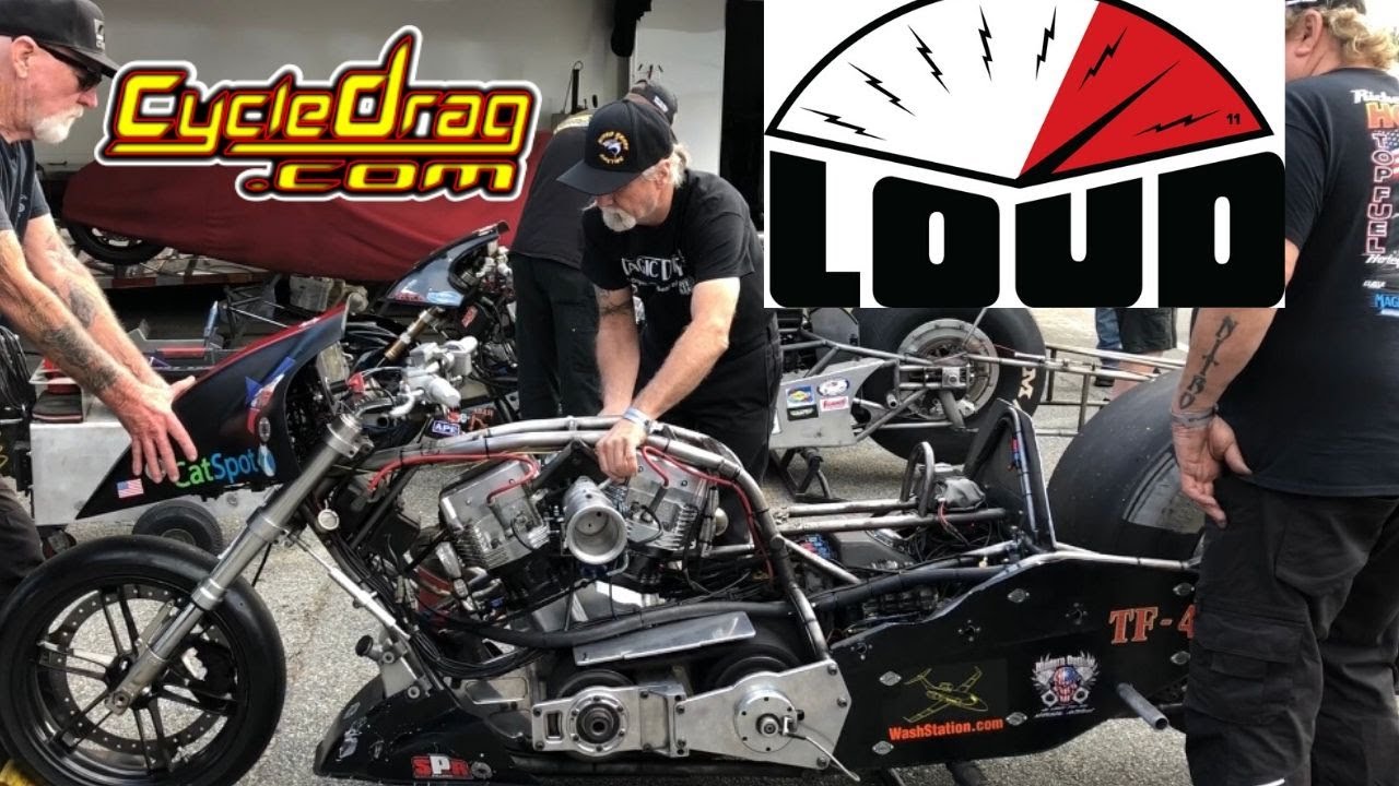 5 OF THE LOUDEST, MOST POWERFUL DRAG BIKES TOP FUEL NITRO MOTORCYCLE