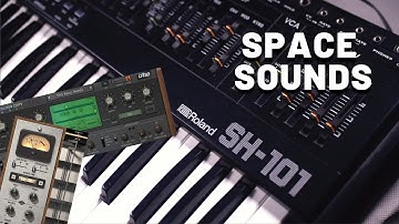 Space Sounds with Roland SH-101 | Vintage Analog Synth (No Talking)