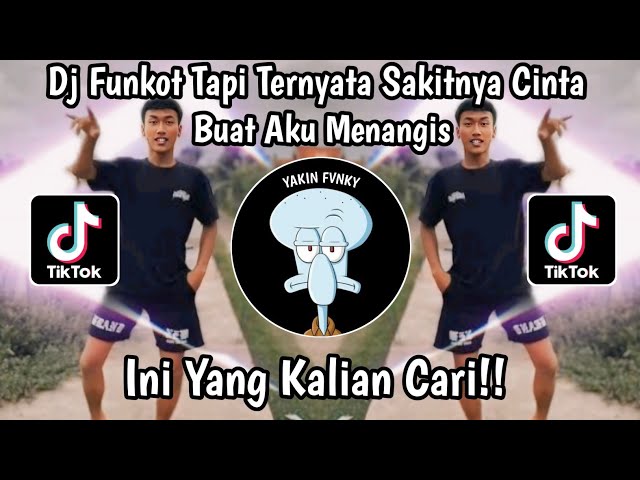 Dj Funkot Tapi Ternyata Sakitnya Cinta Buat Aku Menangis || Funkot aku Bukanlah Supermen  Kajitoyek class=