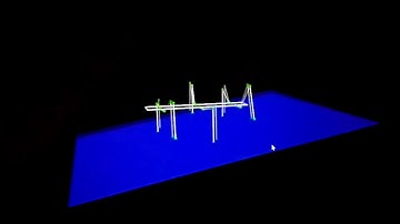 Auto levelling walking hexapod simulation