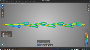 #Tesla Valve #Flow #Simulation using #Ansys #Discovery Live