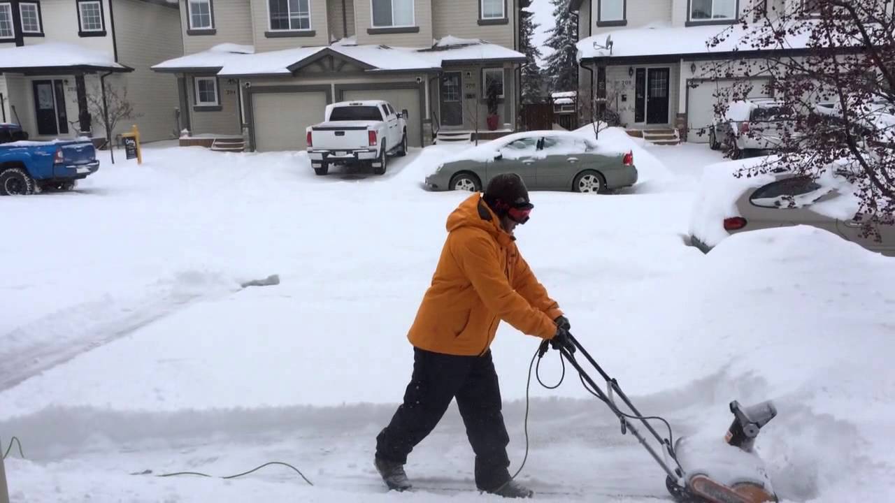 Worx Snow Blower YouTube