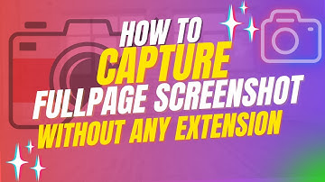 Capture Full Webpage Screenshot Without Any Extension (Easy Method)