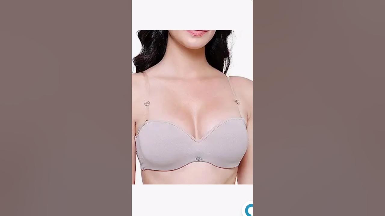 Women's Silicone Transparent Adjustable Detachable Bra Straps