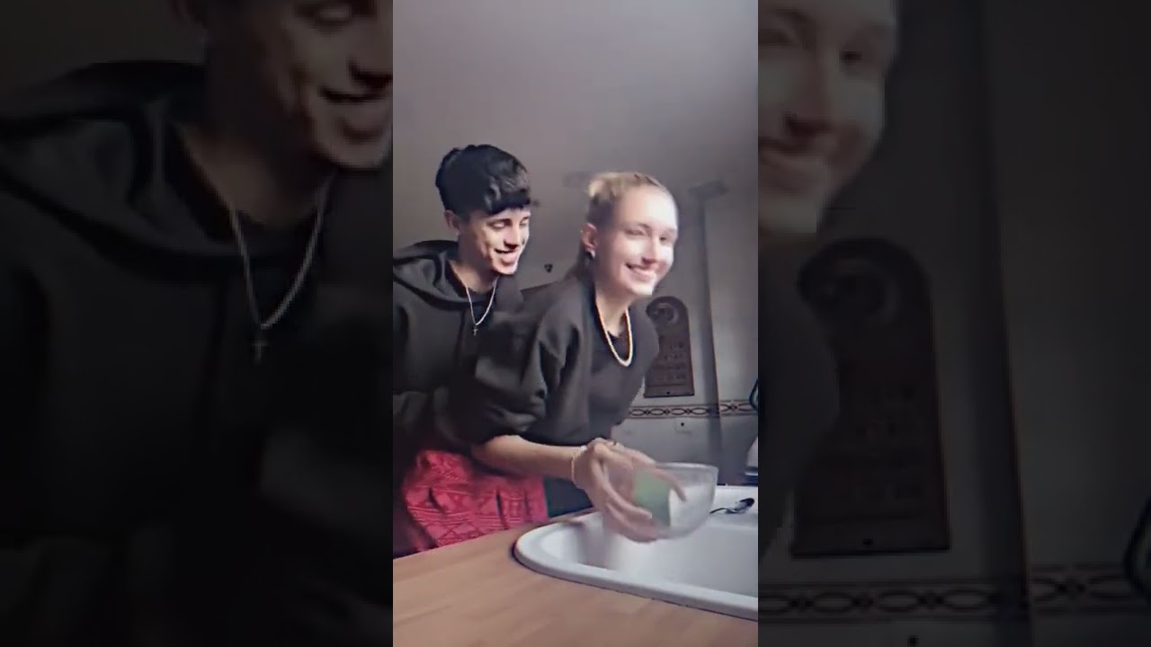 cute girl and boy cute and hot romance video