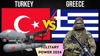 TURKEY vs GREECE Military Power Comparison 2024