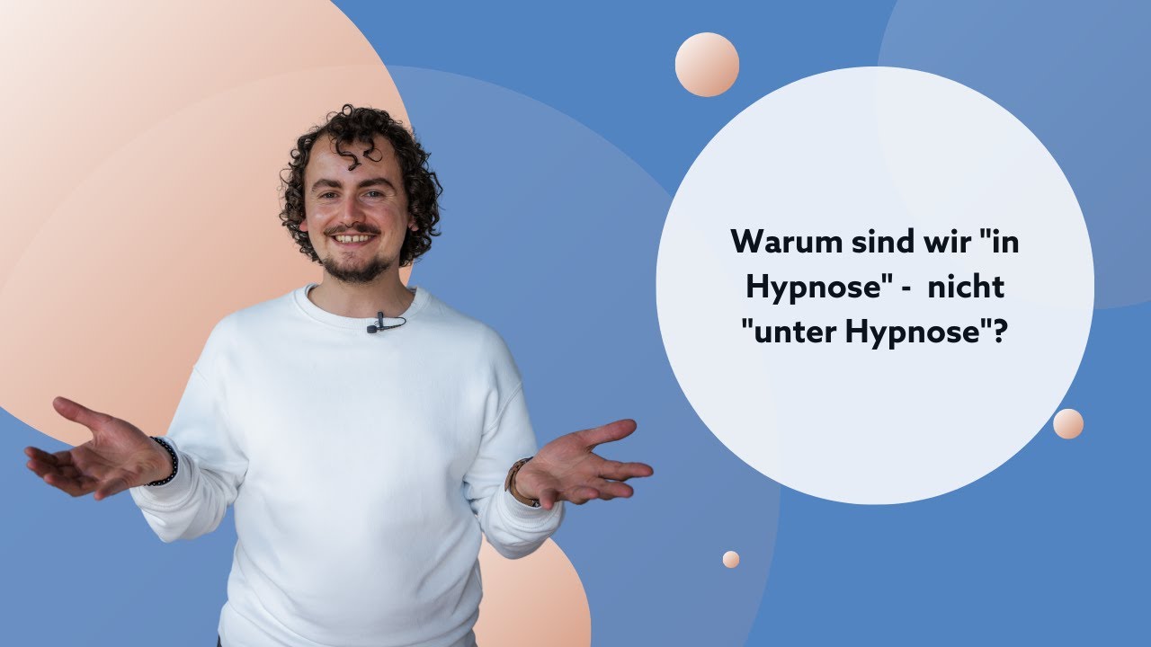 Warum sind wir NICHT "UNTER HYPNOSE" ?! | Hypnose Leipzig | Felix Klinkhart Hypnose