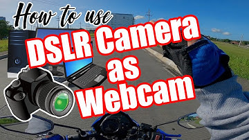 how to use dslr camera as webcam | no video capture card device needed
