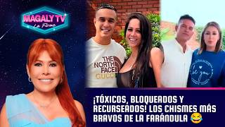 ¡Tóxicos, bloqueados y recurseados! Los chismes más bravos de la farándula 😂