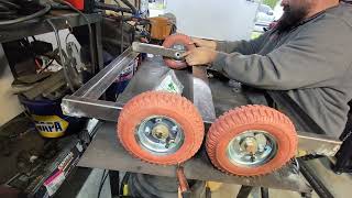 DIY welding ideas.  mechanics creeper part 1.