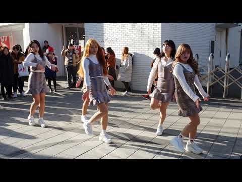181229 댄스팀 #레이디비 10 - 체온(Between Us) @홍대Busking[직캠 by shinlim]