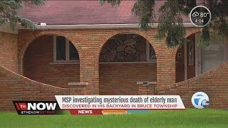 Elderly man found dead in Bruce Twp.