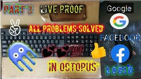 Octopus App All Problems Solved in 1 Video and Free fire open problem sovled