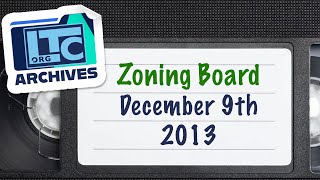 LTC Archives | Lowell Zoning Board of Appeals - December 9, 2013