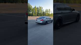 BMW F10 GUNSHOT BURBLES