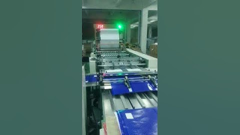 WM - 1020 Full Atutomatic Exercise Book Making Machine