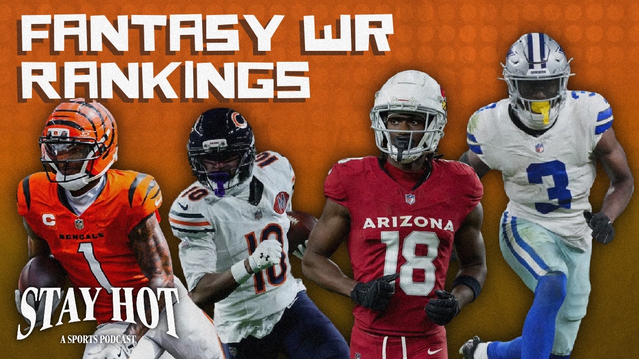 Our 2026 Fantasy Wide Receiver Rankings