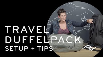 Peak Design Travel Duffelpack 65L: Setup + Tips
