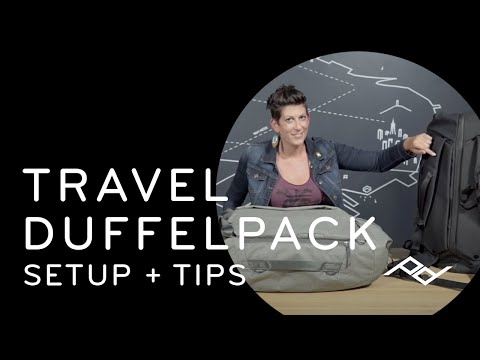 Peak Design Travel Duffelpack 65L: Setup + Tips
