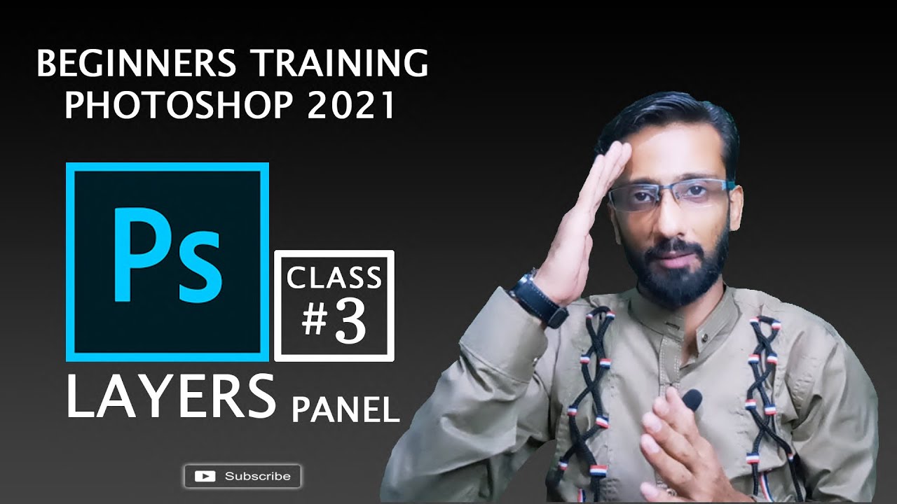 Layers Panel I Adobe Photoshop for Beginners - Class # 3 I Memon ...