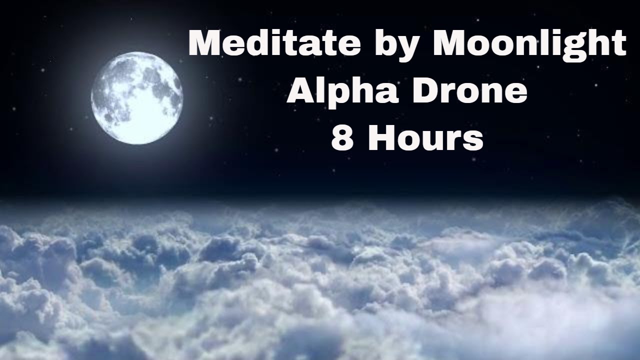 8 HOUR SLEEP VIDEO Meditate in the Clouds Alpha Drone L172Hz R180Hz FALL ASLEEP AND STAY ASLEEP