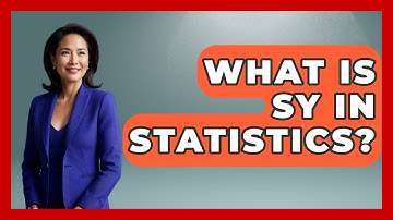 What Is SY In Statistics? - The Friendly Statistician