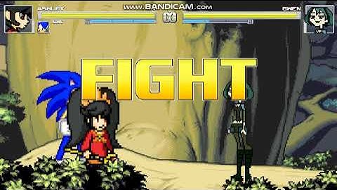 Mugen #2215 Ashley & Sonic vs Gwen