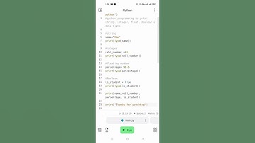 Python program to print string, integer, float, Boolean & data types. #shortvideo #coding #python