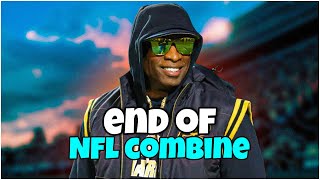BREAKING: Deion Sanders Posts Cryptic Message Before End of NFL Combine