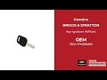 1714054Sm - Key-Ignitiom W/Plasti - Briggs and Stratton - Genuine OEM Part