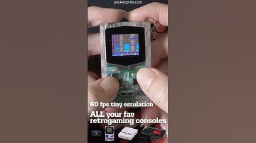 playing Bubble Bobble on the pocketsprite!