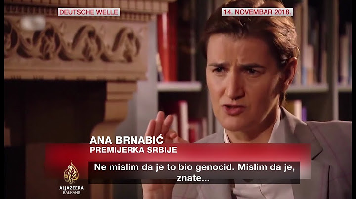 Srbija nikada nije prihvatila kvalifikaciju 'genocid'