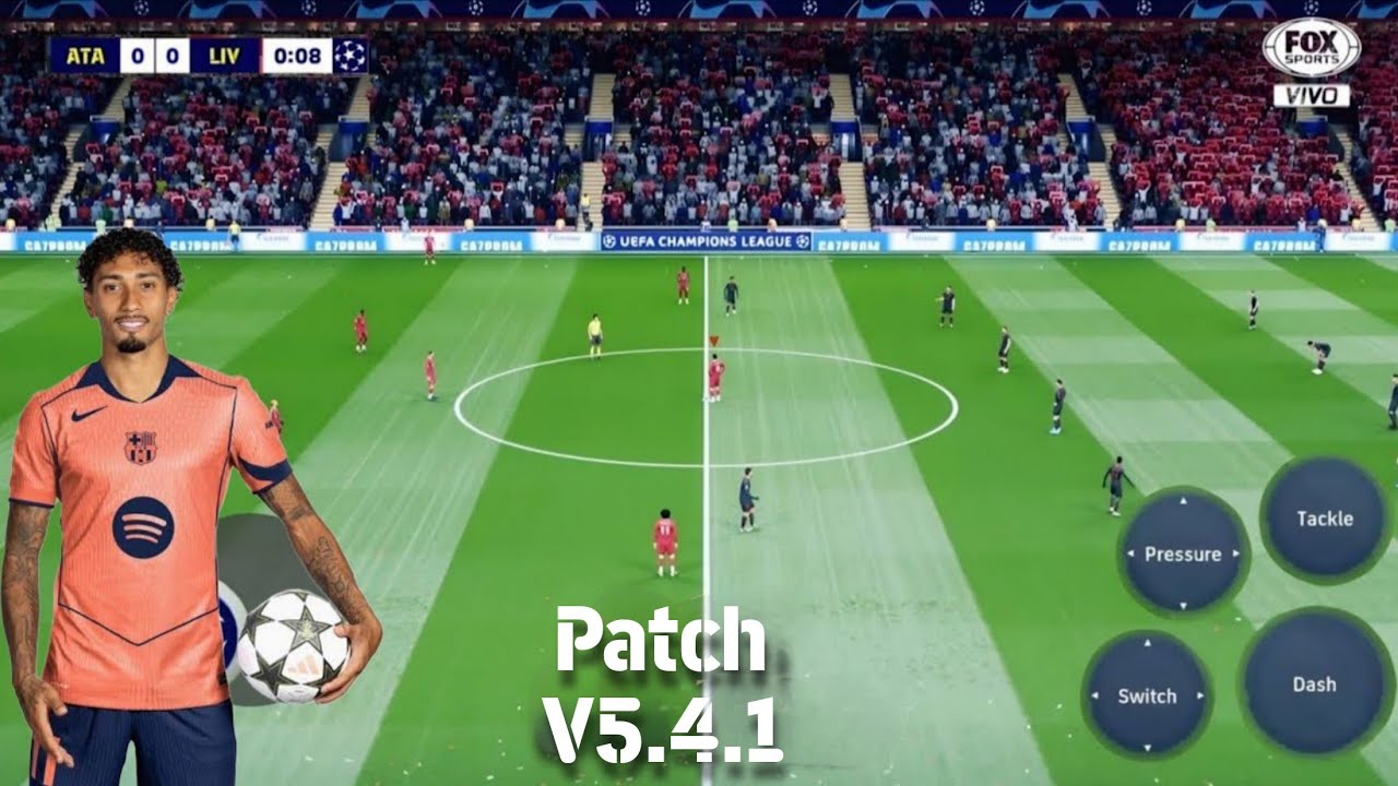 eFOOTBALL 2026 Mobile Android PATCH 5.4.1 Best Graphics Full Licenses ...
