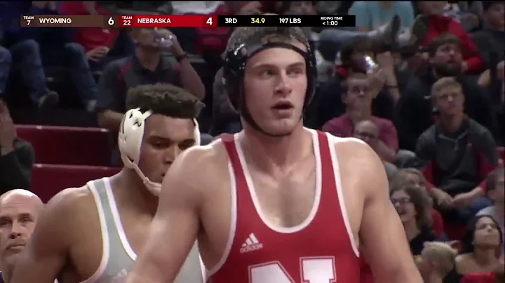 197 LBS: #10 Eric Schultz (Nebraska) vs. Stephen B...