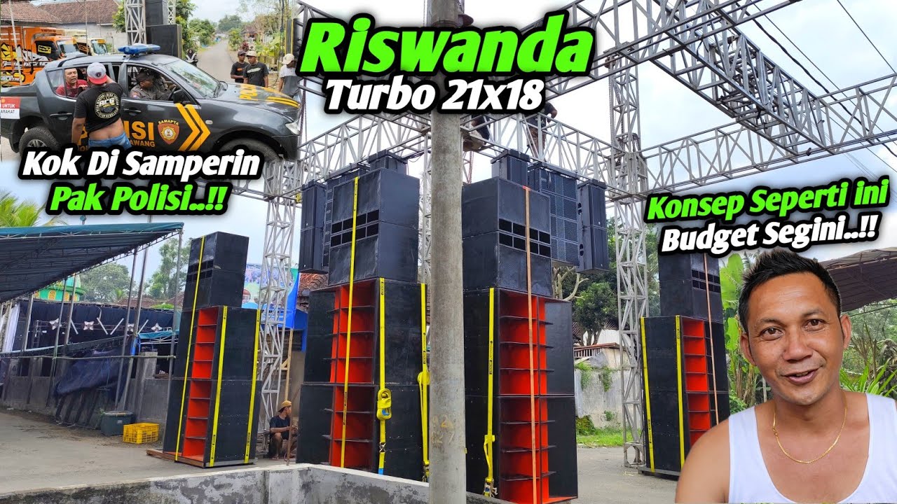 Ada Apa Ini Riswanda di Samperin Polisi..!! Konsep Super Mewah Full Turbo 21x18 Selesai..!!