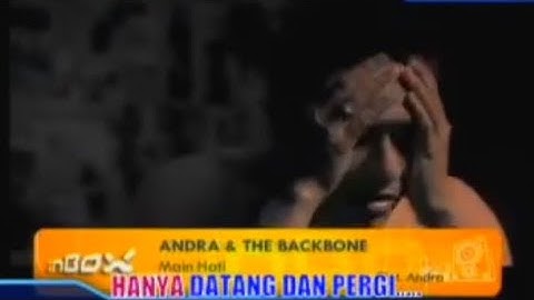 Andra And The Backbone - Main Hati [inBox SCTV 2008] ORIGINAL UPLOAD/HQ AUDIO VIDEO [4:3]