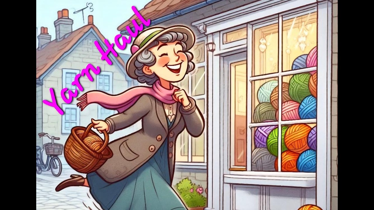 Распаковка моей новой пряжи от Yarnspirations #yarnhaul