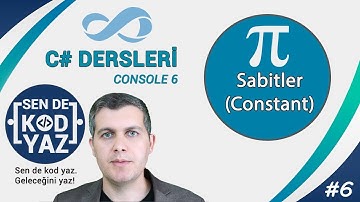 C # lessons, Constants (Constant), Visual Studio C # Console Lessons