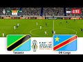 🔴TANZANIA vs DR CONGO LIVE CAF AFRICA CUP OF NATIONS 2023 GROUP STAGE FOOTBALL Gameplay PES 2021