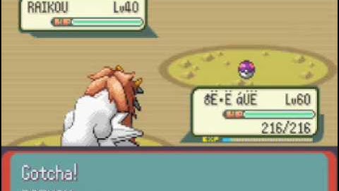 pokemon emerald how to get raikou