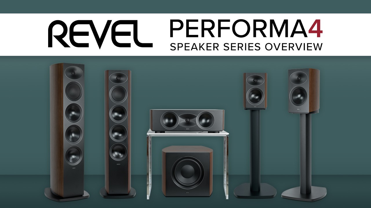 Revel Performa4 Series Overview: A Fully Redesigned Speaker Lineup Built on Science 🔊