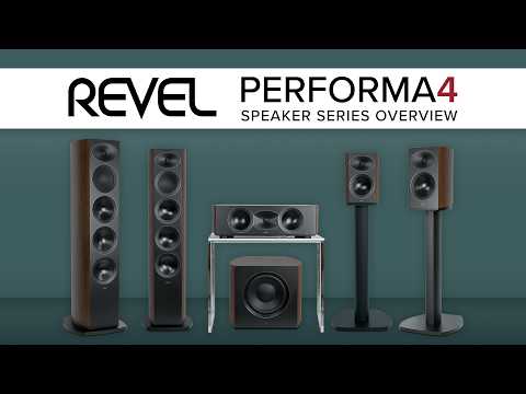 Revel Performa4 Series Overview: A Fully Redesigned Speaker Lineup Built on Science 🔊