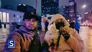 Ohio Gabdhahayna Waa Geesiyad, Dadkaan Cadaan Ah Dartayna Ayay U Soo Baxeen, Ayadoo Qabow Jira Ayay