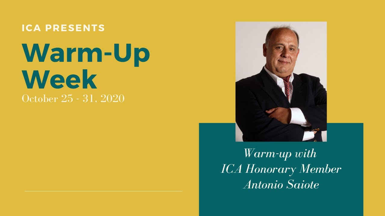 International Clarinet Association Warm-up Week - Antonio Saiote (In Portuguese)