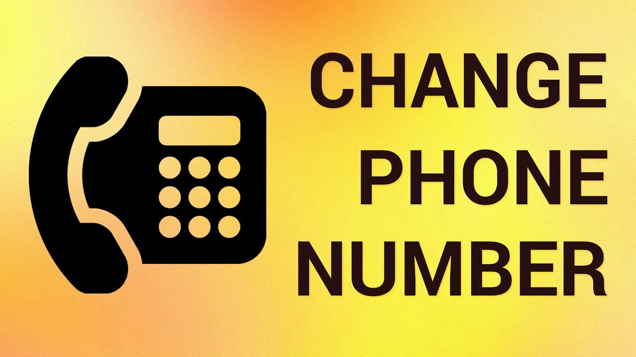 phone change number