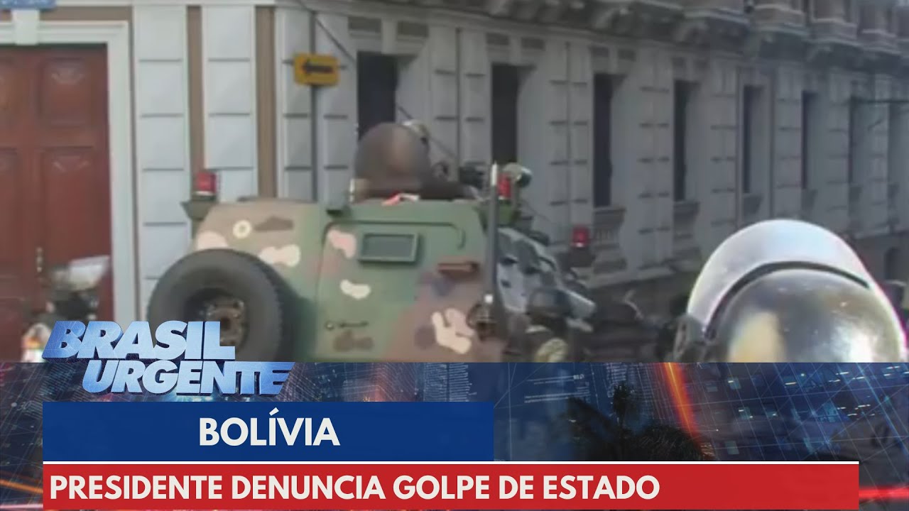Presidente da Bolívia denuncia golpe de estado | Brasil Urgente