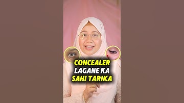 How to Apply CONCEALER Correctly Like  #skincare #beauty #shortsindia #youtubeshorts #youtubeshort