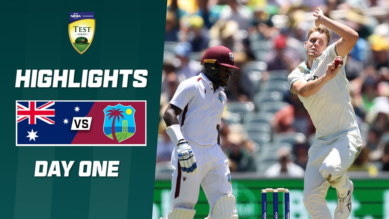 ⁣Australia v West Indies 2023-24 | First Test | Day 1