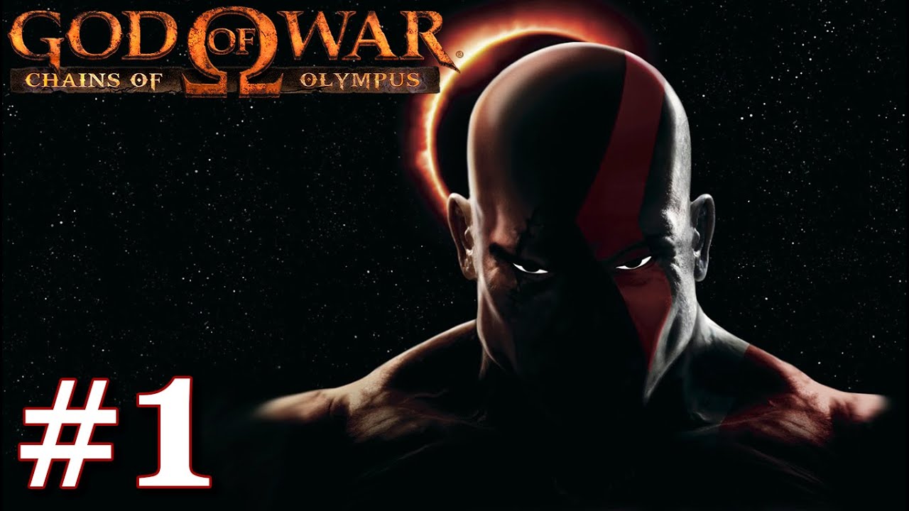 God of War - Chains of Olympus (PSP) 100% walkthrough part 1 